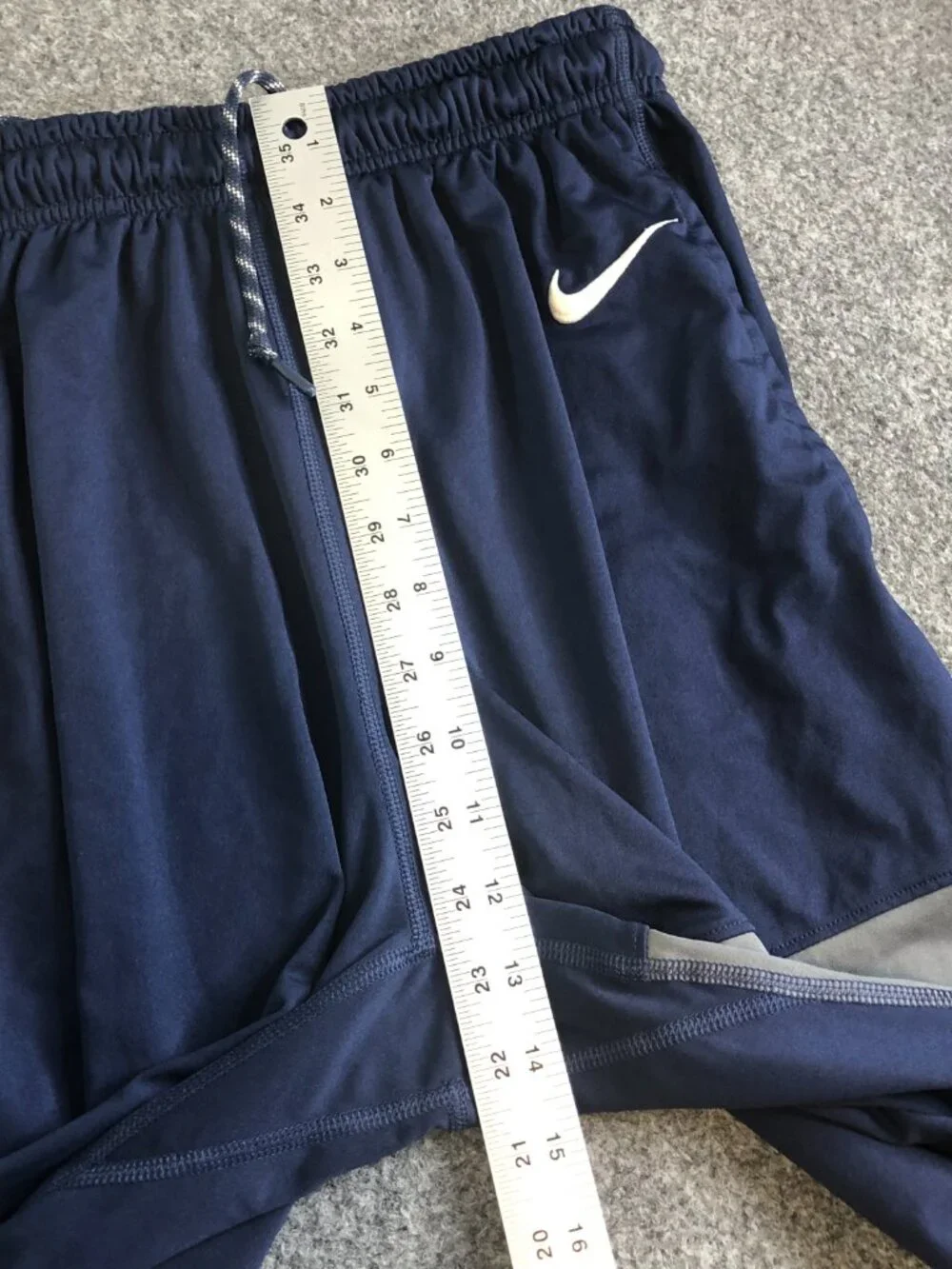 Nike Dallas Cowboys NFL On Field Athletic Shorts Mens Medium Blue Pockets